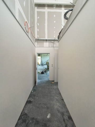 Rénovation intérieure avec un pistolet